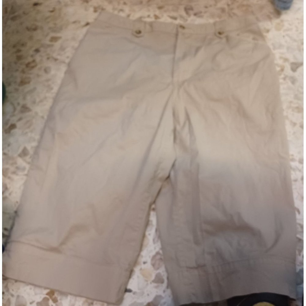 White Stag Stretch Women's Capris SZ 14 Tan
